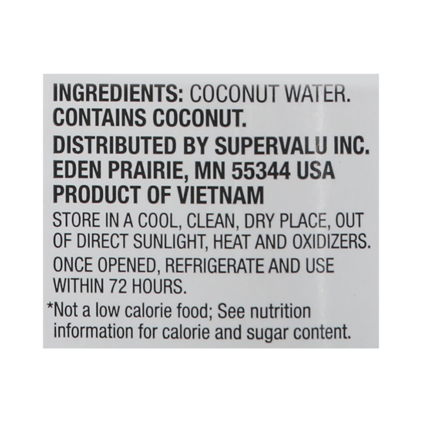 Wild Harvest - Coconut Water Pure - Case of 12-33.8 FZ