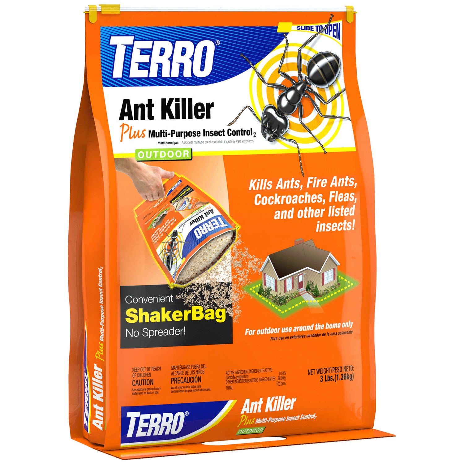 TERRO Ant Killer Granules 3 lb - Case of 6