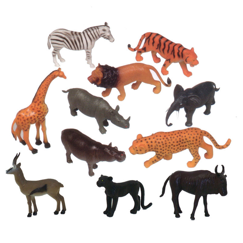 GET READY KIDS - Wild Animals Playset