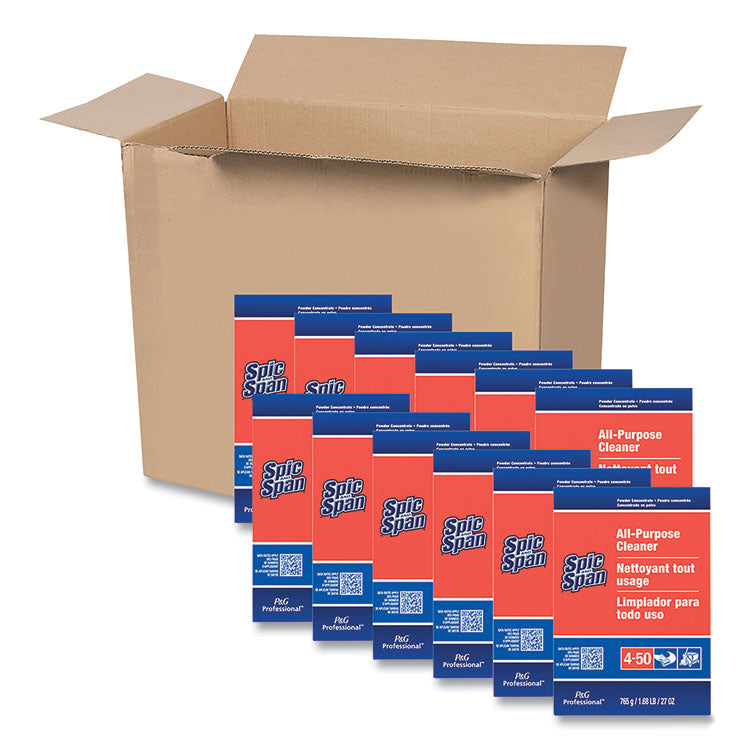 Spic and Span - All-Purpose Floor Cleaner, 27 oz Box, 12/Carton