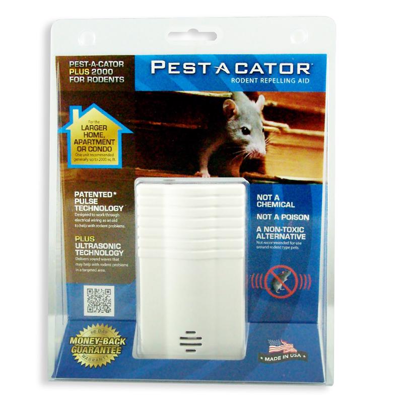 PEST-A-CATOR - Pest-A-Cator Plus 2000 Plug-In Electronic Pest Repeller For Rodents 1 pk