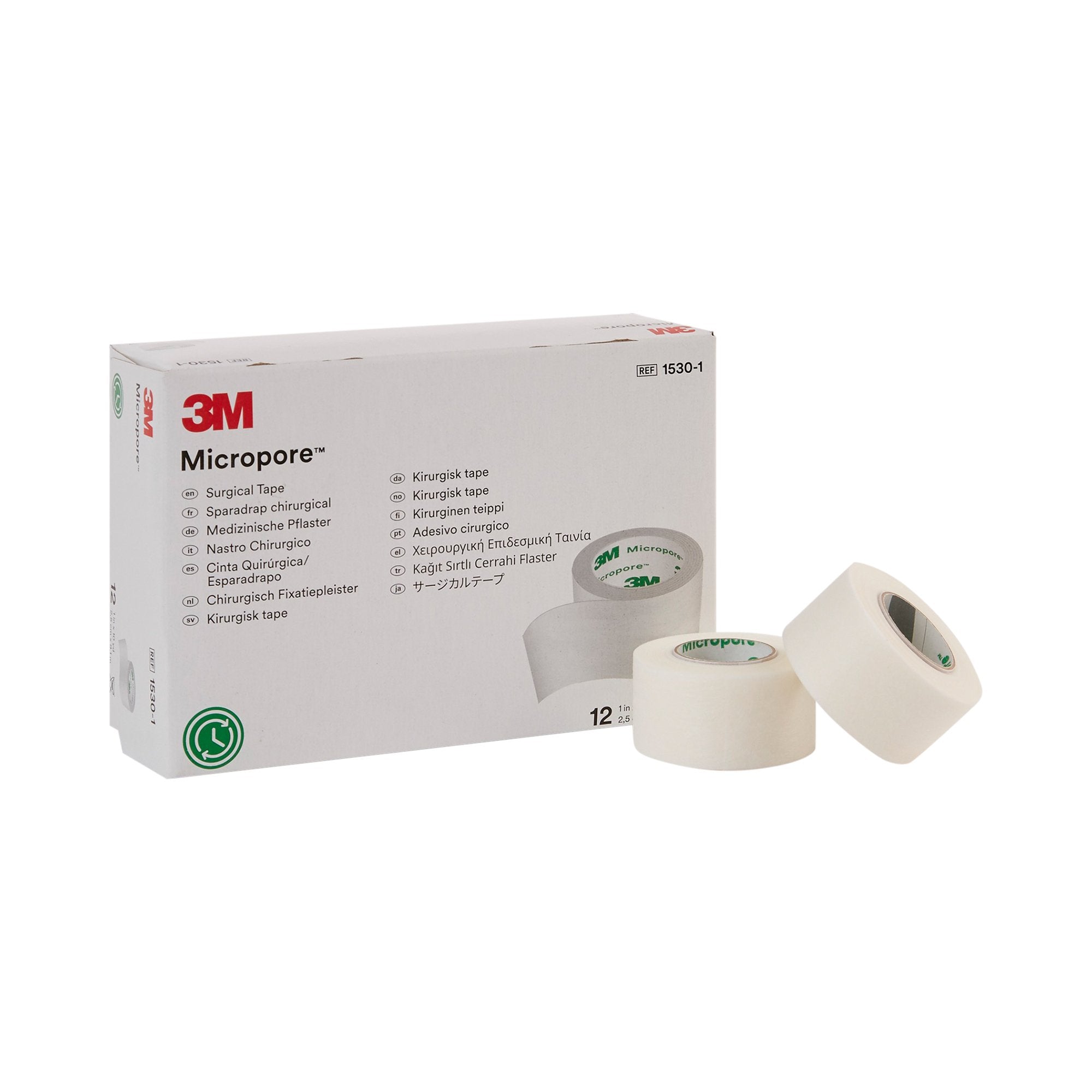 Solventum Corporation - Medical Tape 3M™ Micropore™ White 1 Inch X 10 Yard Paper NonSterile [12/BX]
