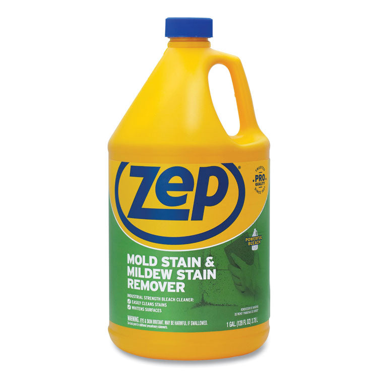 Zep Commercial - Mold Stain and Mildew Stain Remover, 1 gal, 4/Carton