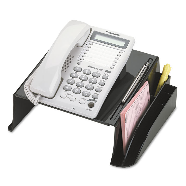 Officemate - Officemate 2200 Series Telephone Stand, 12.25 x 10.5 x 5.25, Black
