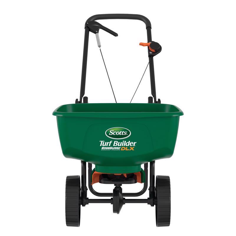 SCOTTS - Scotts EdgeGuard DLX 5 ft. W Broadcast Push Spreader For Fertilizer/Ice Melt/Seed 60 lb