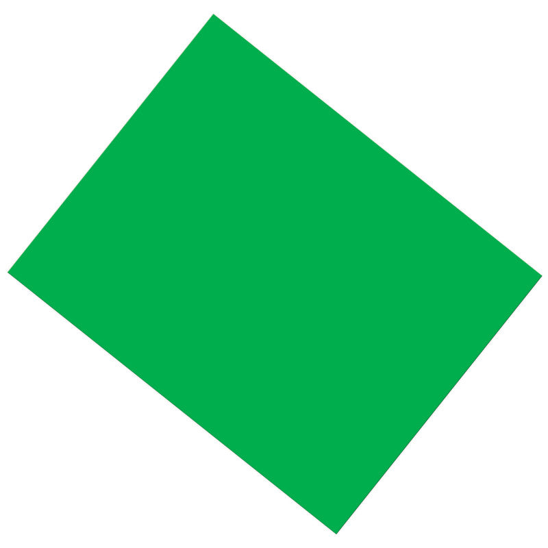 UCREATE - Coated Poster Board, Green, 22" x 28", 25 Sheets