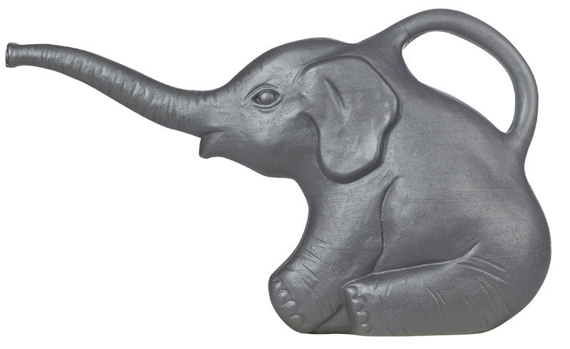LIVING ACCENTS - Living Accents Gray 2 qt Resin Watering Can
