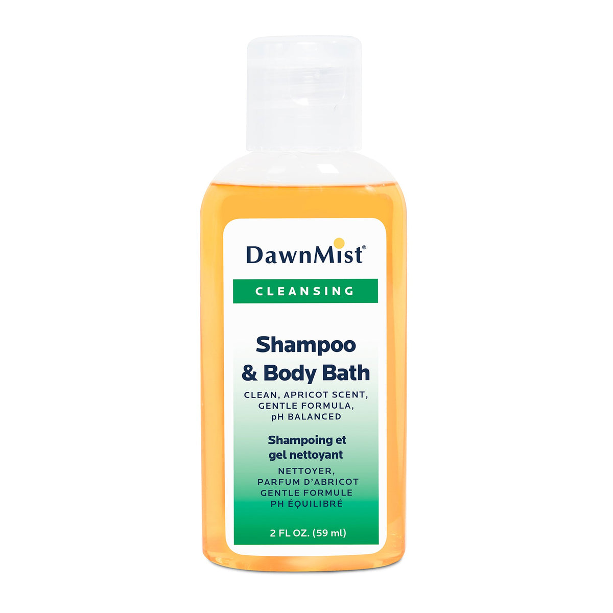 Donovan Industries - Shampoo and Body Wash DawnMist® 2 oz. Flip Top Bottle Apricot Scent [1/EA]