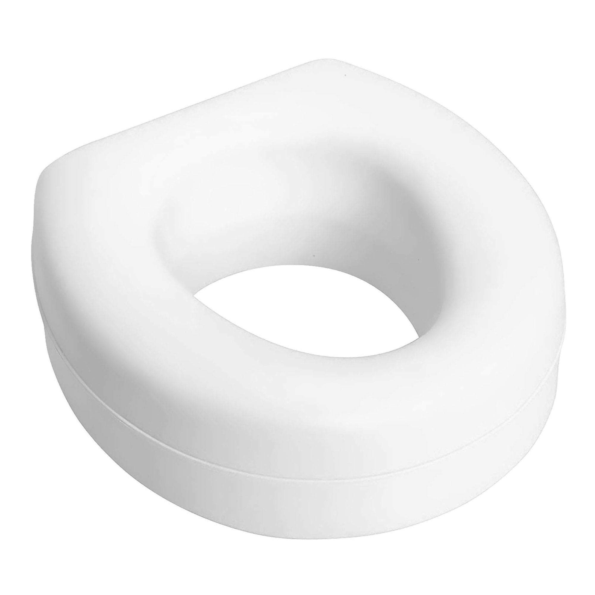 Mabis Healthcare - Raised Toilet Seat HealthSmart® 5 Inch Height White 250 lbs. Weight Capacity. [1/EA]
