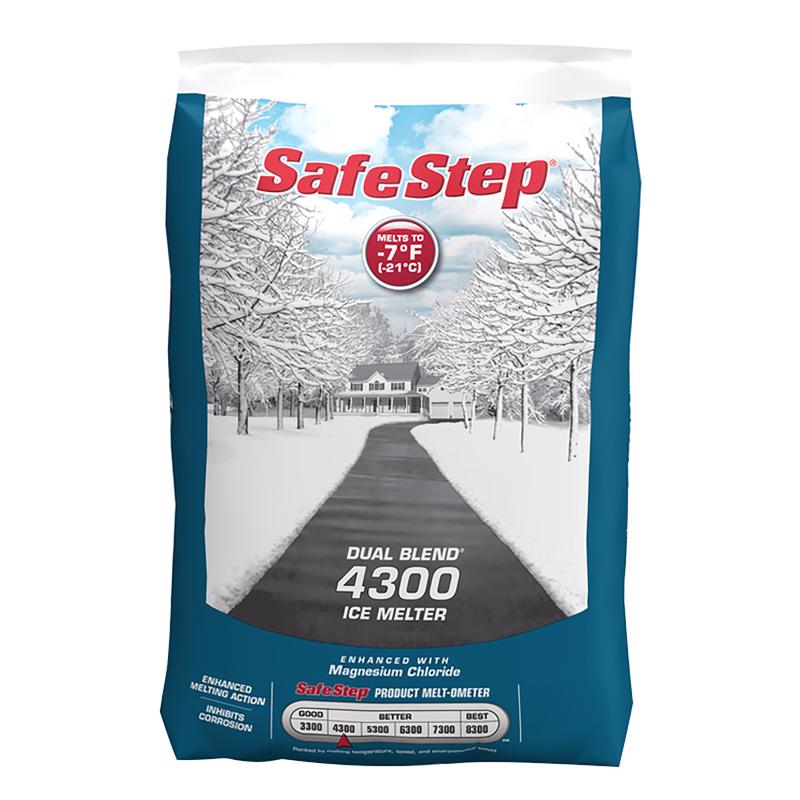 SAFE STEP - Safe Step Dual Blend 4300 Magnesium Chloride/Sodium Chloride Granule Ice Melt 20 lb