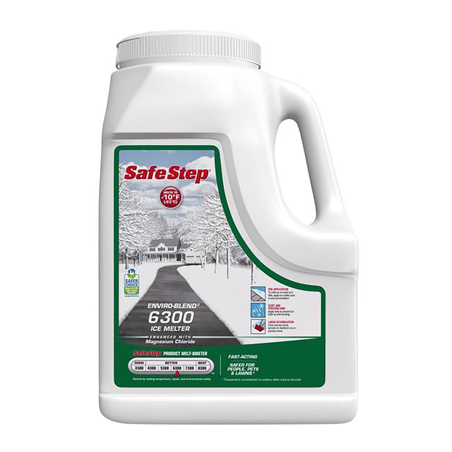 Safe Step Enviro-Blend 6300 Magnesium Chloride Pet Friendly Granule Ice Melt 11 lb - Case of 4