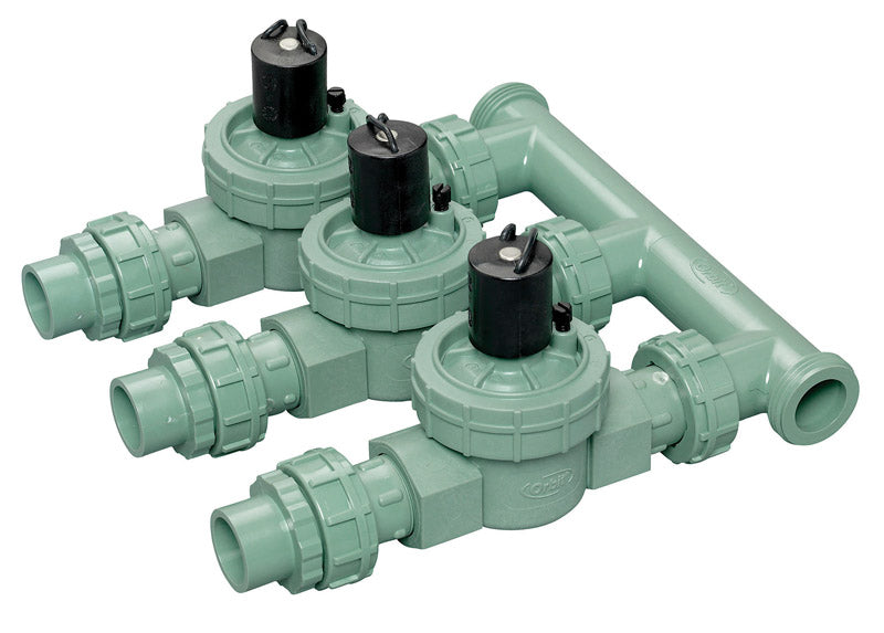 ORBIT - Orbit 3-Valve Preassembled Manifold 3/4 in. 150 psi