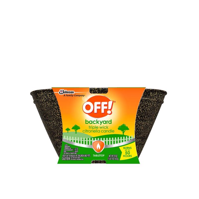 OFF! - OFF! Citronella Candle Solid For Flying Insects 23 oz