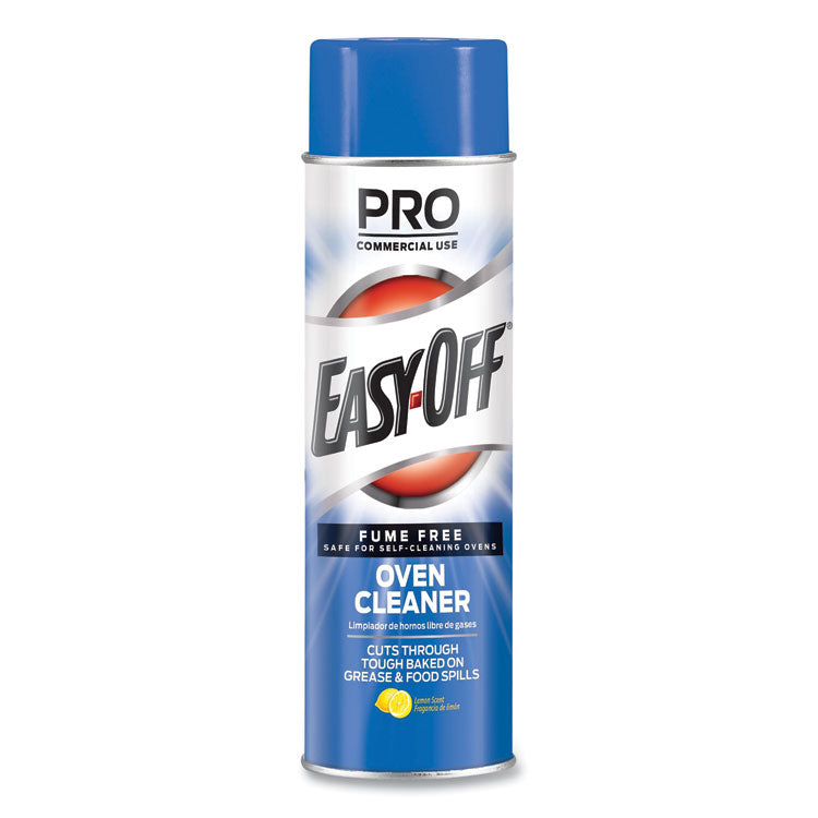 Professional EASY-OFF - Fume Free Max Oven Cleaner, Foam, Lemon, 24 oz Aerosol Spray