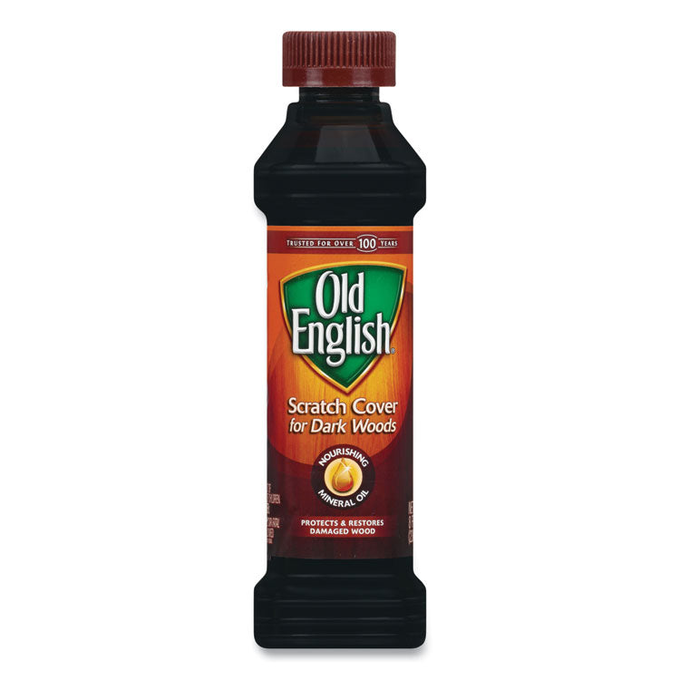 OLD ENGLISH - Furniture Scratch Cover, For Dark Woods, 8 oz Bottle, 6/Carton