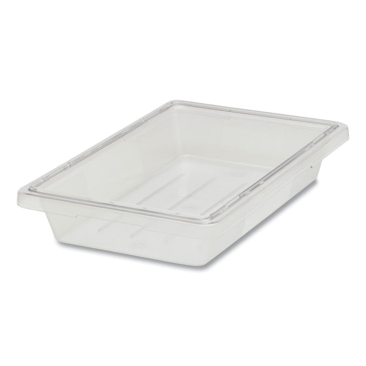 Rubbermaid Commercial - Food/Tote Boxes, 5 gal, 12 x 18 x 9, Clear, Plastic