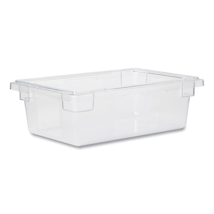 Rubbermaid Commercial - Food/Tote Boxes, 3.5 gal, 18 x 12 x 6, Clear, Plastic