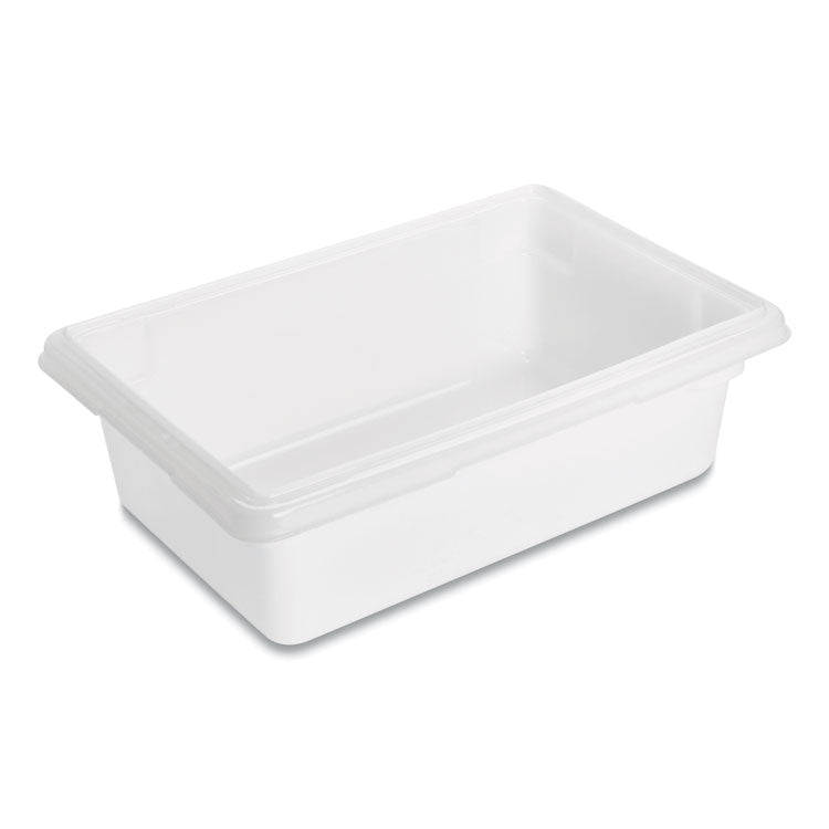 Rubbermaid Commercial - Food/Tote Boxes, 3.5 gal, 18 x 12 x 6, White, Plastic