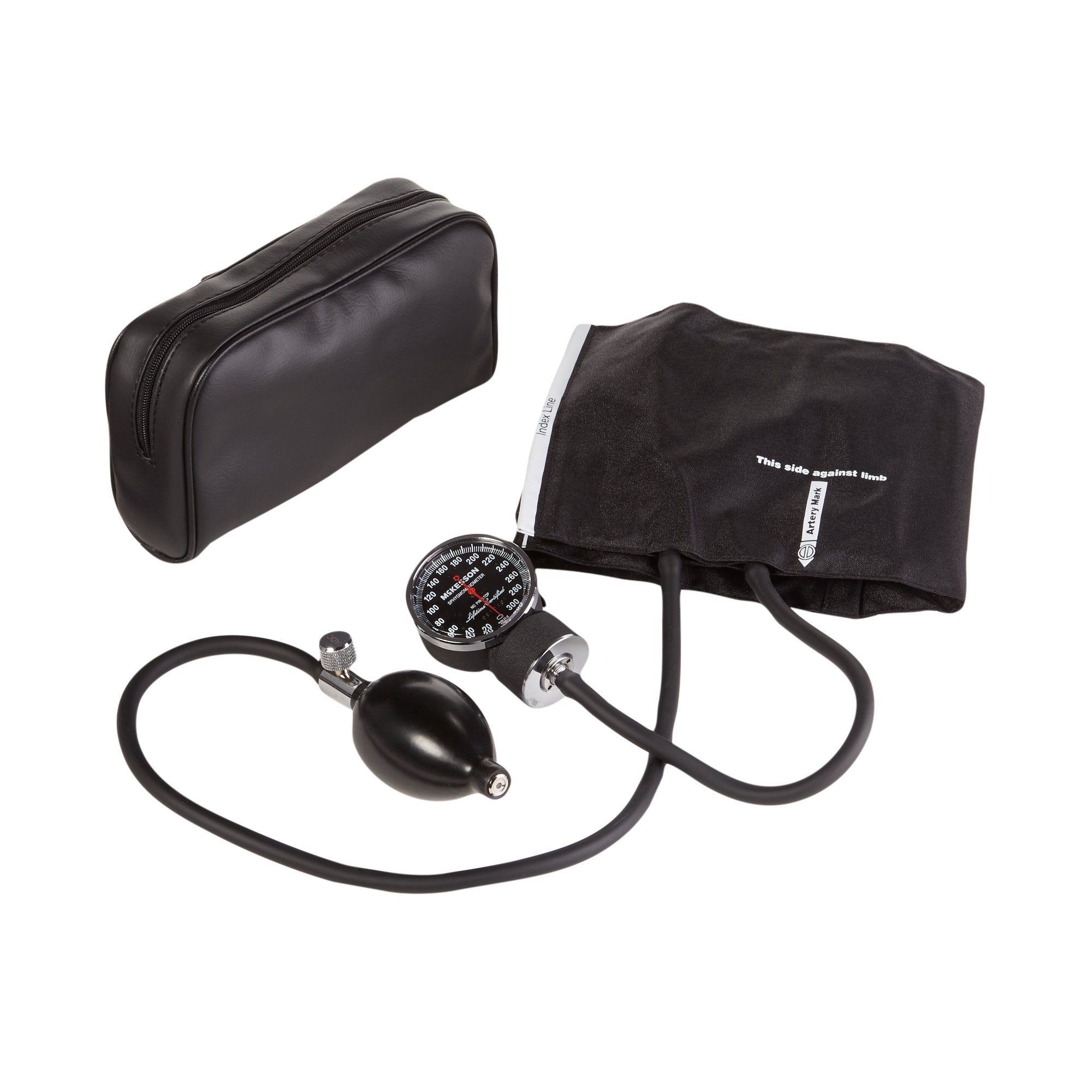 McKesson Brand - Aneroid Sphygmomanometer Unit McKesson LUMEON™ Adult Cuff Nylon Cuff 23 - 40 cm Pocket Aneroid [1/BX]