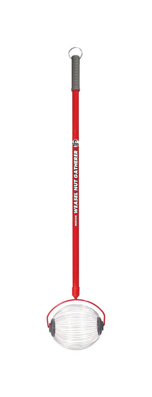 GARDEN WEASEL - Garden Weasel 47.5 in. Steel Nut Gatherer Steel Handle [95314]