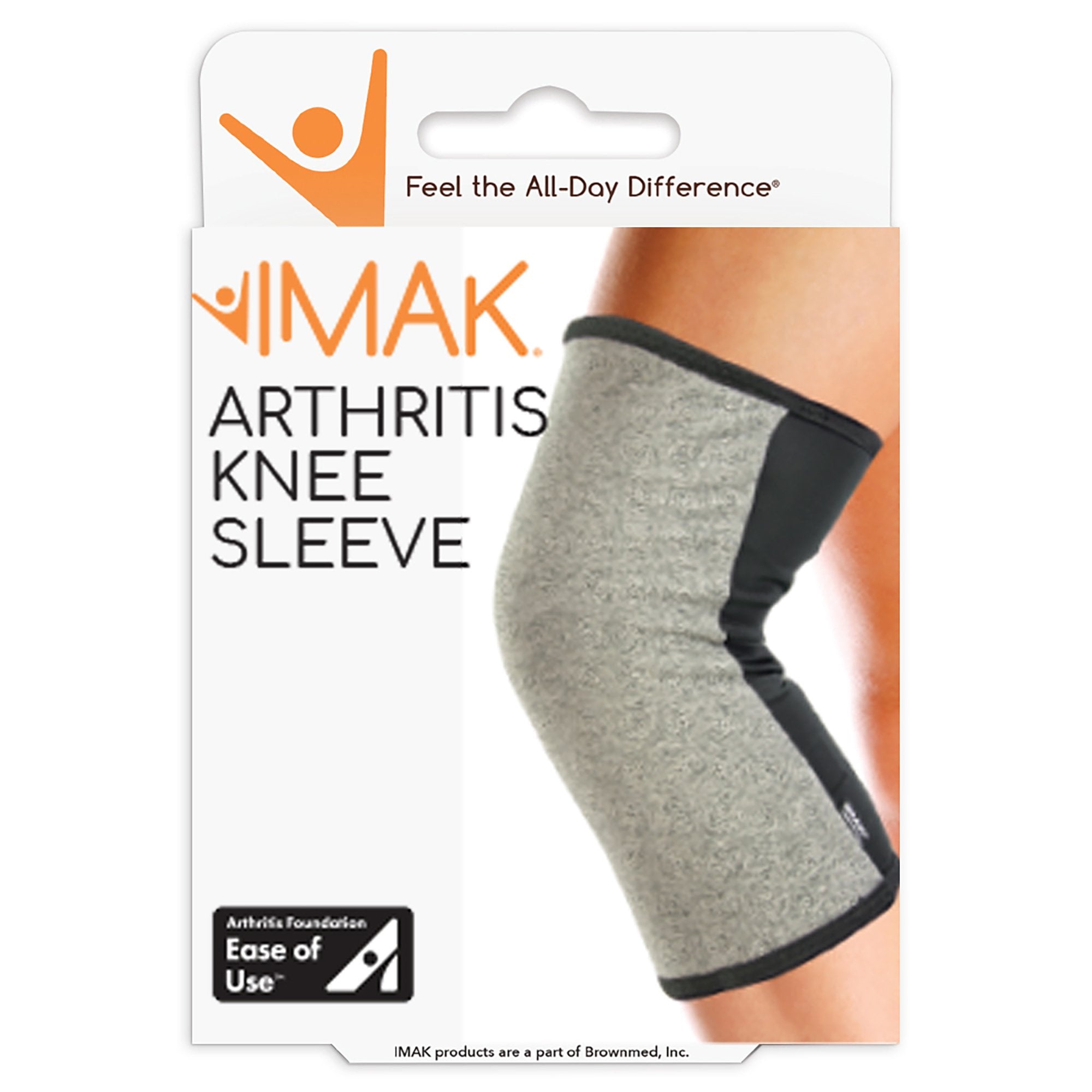 Brownmed - Knee Support Imak® Feel the All-Day Difference® Medium Without Fastening 17 to 19 Inch Thigh Circumference Left or Right Knee [1/EA]