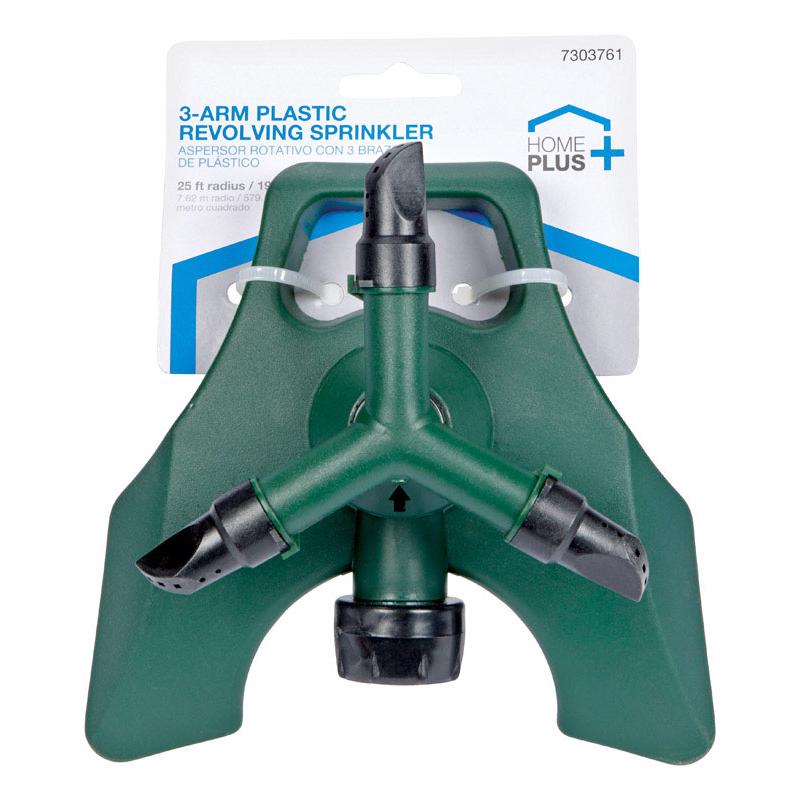 HOME PLUS - Home Plus Plastic Sled Base Rotating Sprinkler 1900 sq ft 1 pk - Case of 6