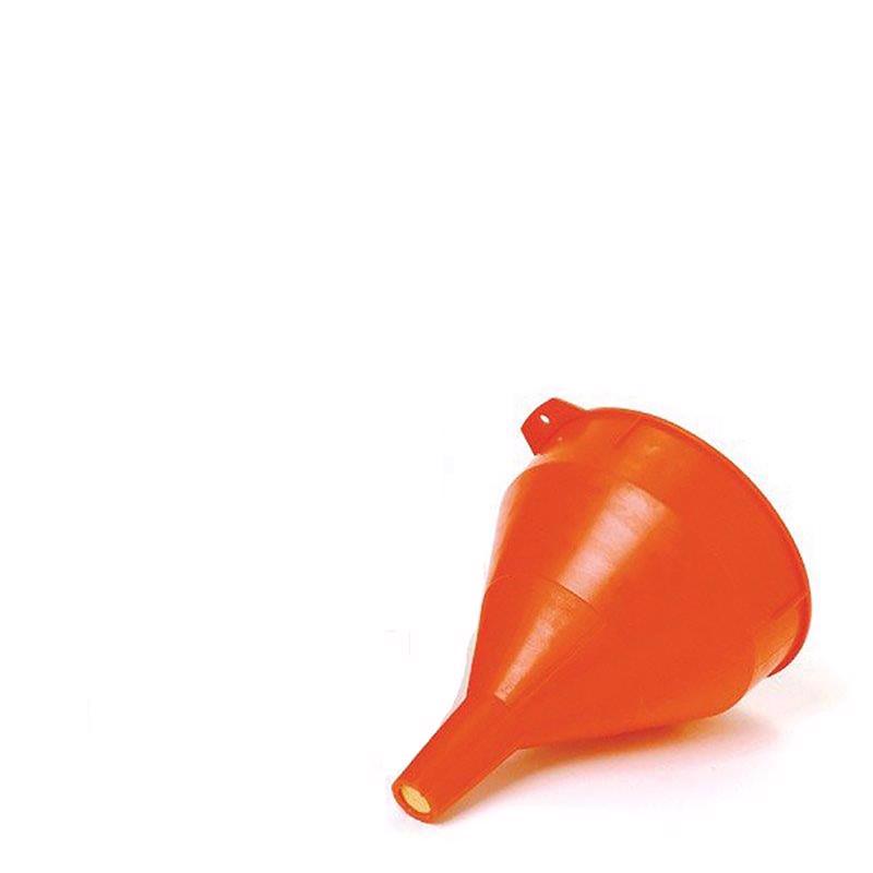 LITTLE GIANT - Little Giant Orange 8-1/2 in. H Plastic 64 oz Funnel with Screen - Case of 6
