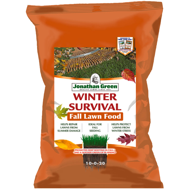 JONATHAN GREEN - Jonathan Green Winter Survival All-Purpose Lawn Fertilizer For All Grasses 15000 sq ft