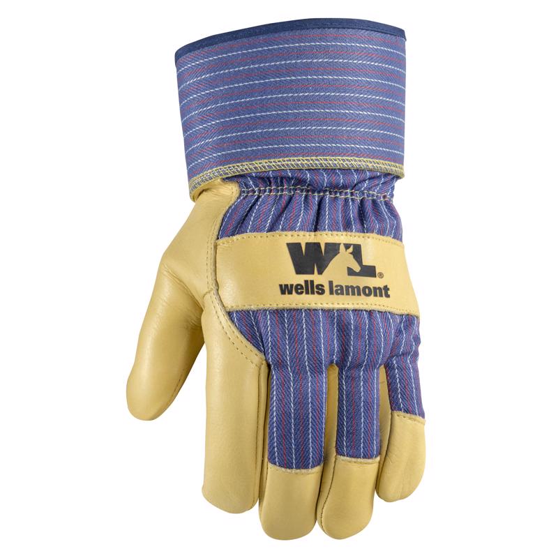 WELLS LAMONT - Wells Lamont Men's Work Winter Work Gloves Palomino L 1 pair