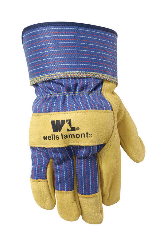 WELLS LAMONT - Wells Lamont Men's Palm Gloves Palomino M 1 pair