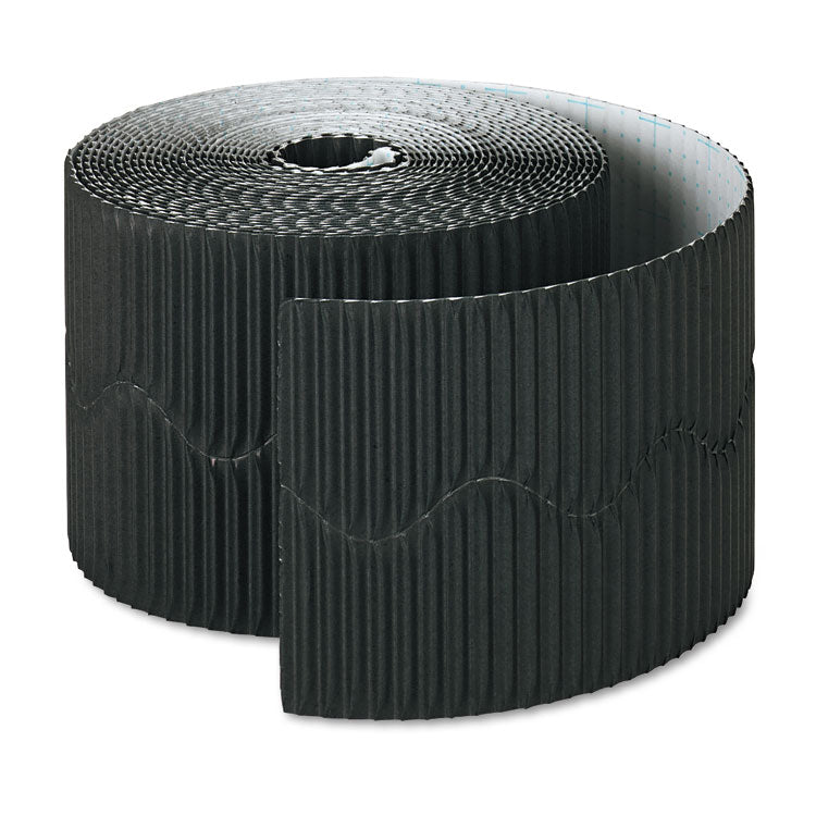Pacon - Bordette Decorative Border, 2.25" x 50 ft Roll, Black