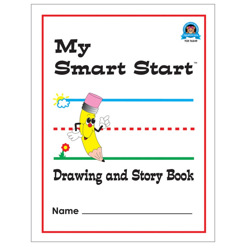 TEACHER CREATED RESOURCES - Smart Start Handwriting Series, Journals, Grades 1-2, Portrait, Pack of 6