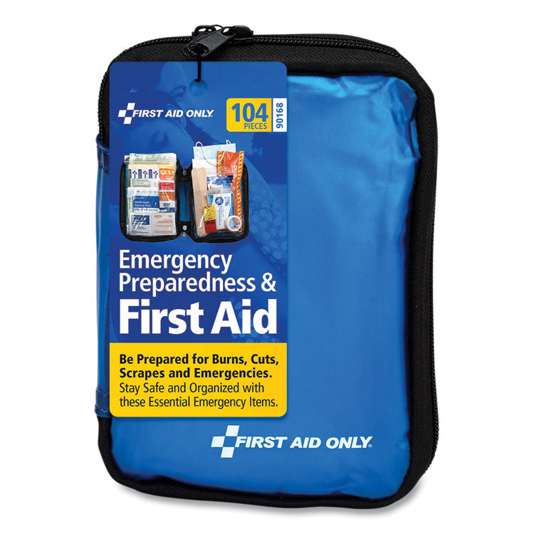 PhysiciansCare by First Aid Only - Soft-Sided First Aid and Emergency Kit, 105 Pieces, Soft Fabric Case