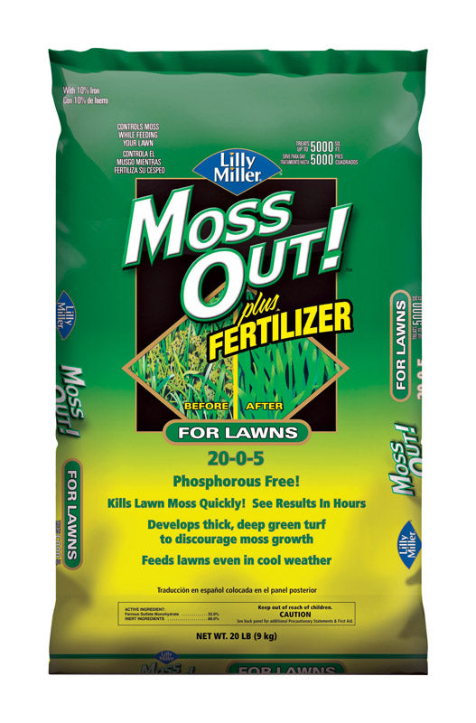 LILLY MILLER - Lilly Miller Moss Out Moss Control Granules 20 lb [100508946]
