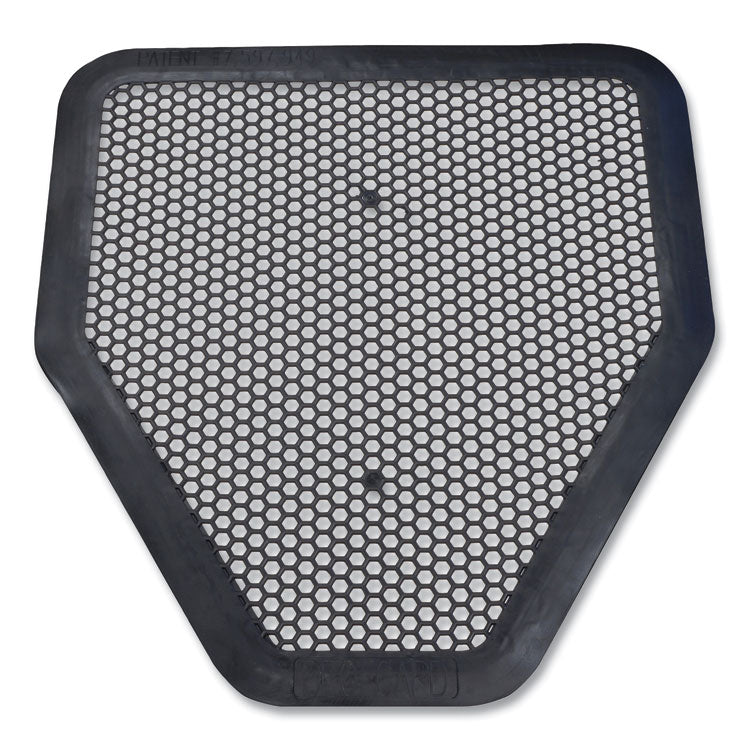 Big D Industries - Deo-Gard Disposable Urinal Mat, Charcoal, Mountain Air, 17.5 x 20.5, 6/Carton