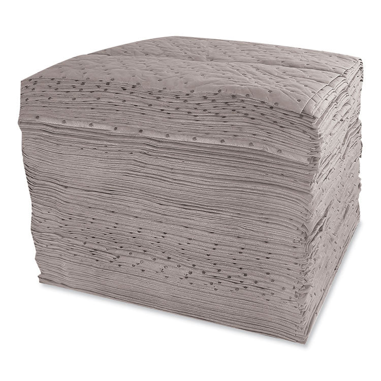 HOSPECO - TASKBrand All Sorb Industrial Sorbent Pad, 0.11 gal, 15 x 18, 200/Carton