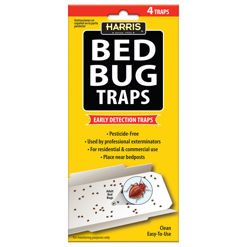 HARRIS - Harris Bed Bug Detector 4 pk - Case of 15