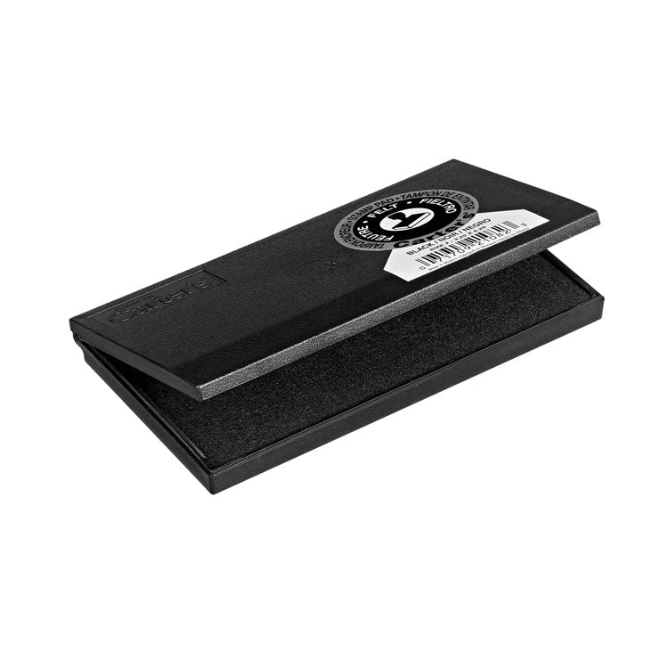 Carter's - Pre-Inked Felt Stamp Pad, 6.25" x 3.25", Black