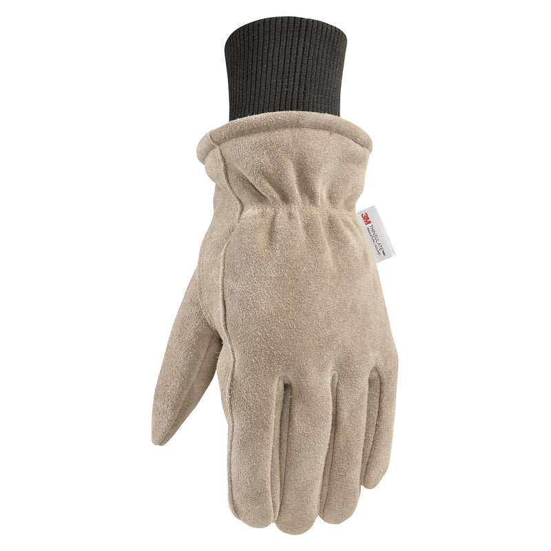 WELLS LAMONT - Wells Lamont HydraHyde M Suede Cow Leather Winter Brown Gloves