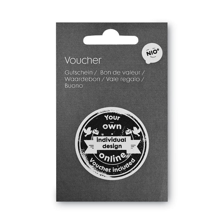NIO - Custom Stamp Voucher, For Use with NIO 071509 Stamp