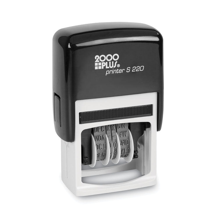 COSCO 2000PLUS - Economy Dater, Self-Inking, Black