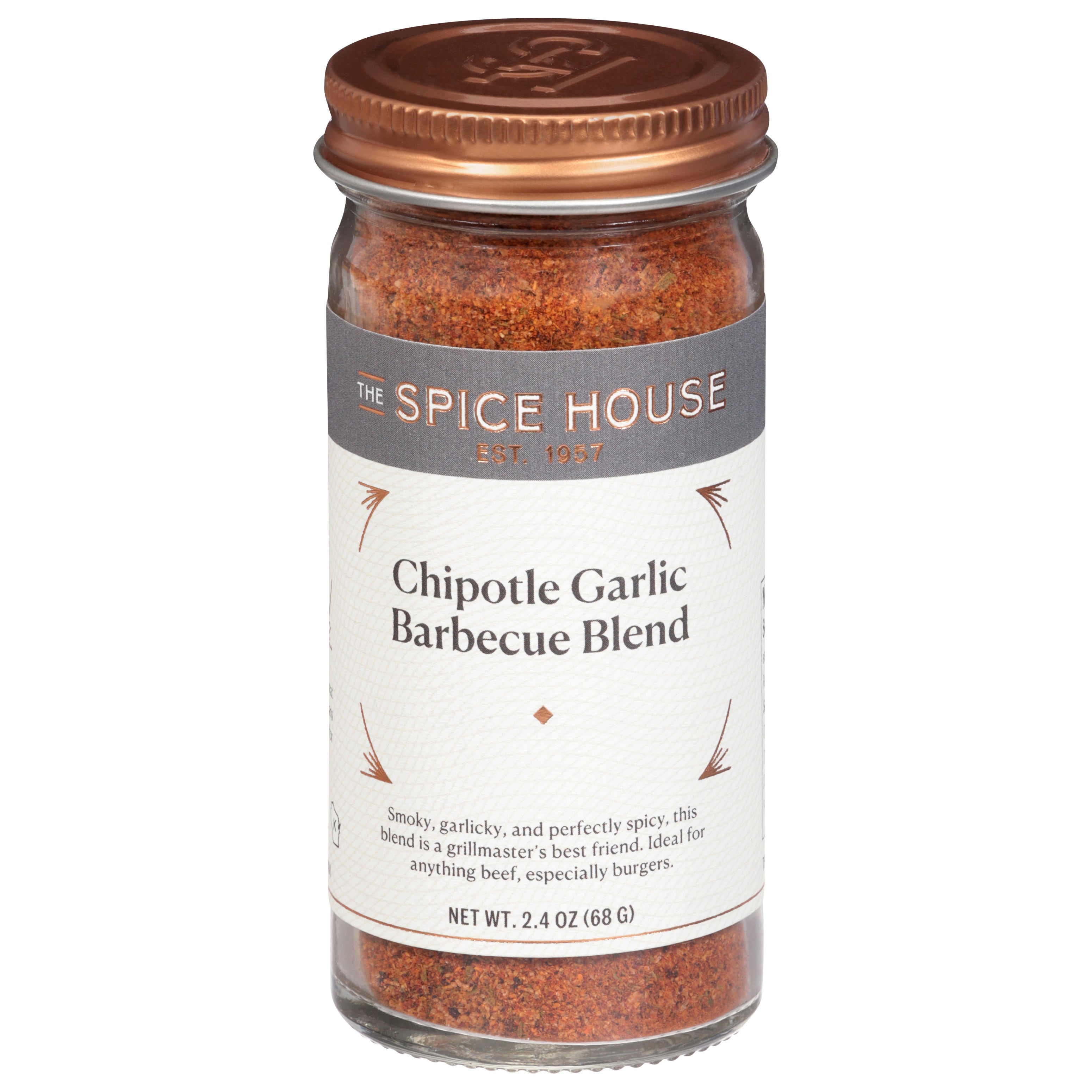 The Spice House Chipotle Garlic Barbecue Blend 2.4 oz - Case of 6