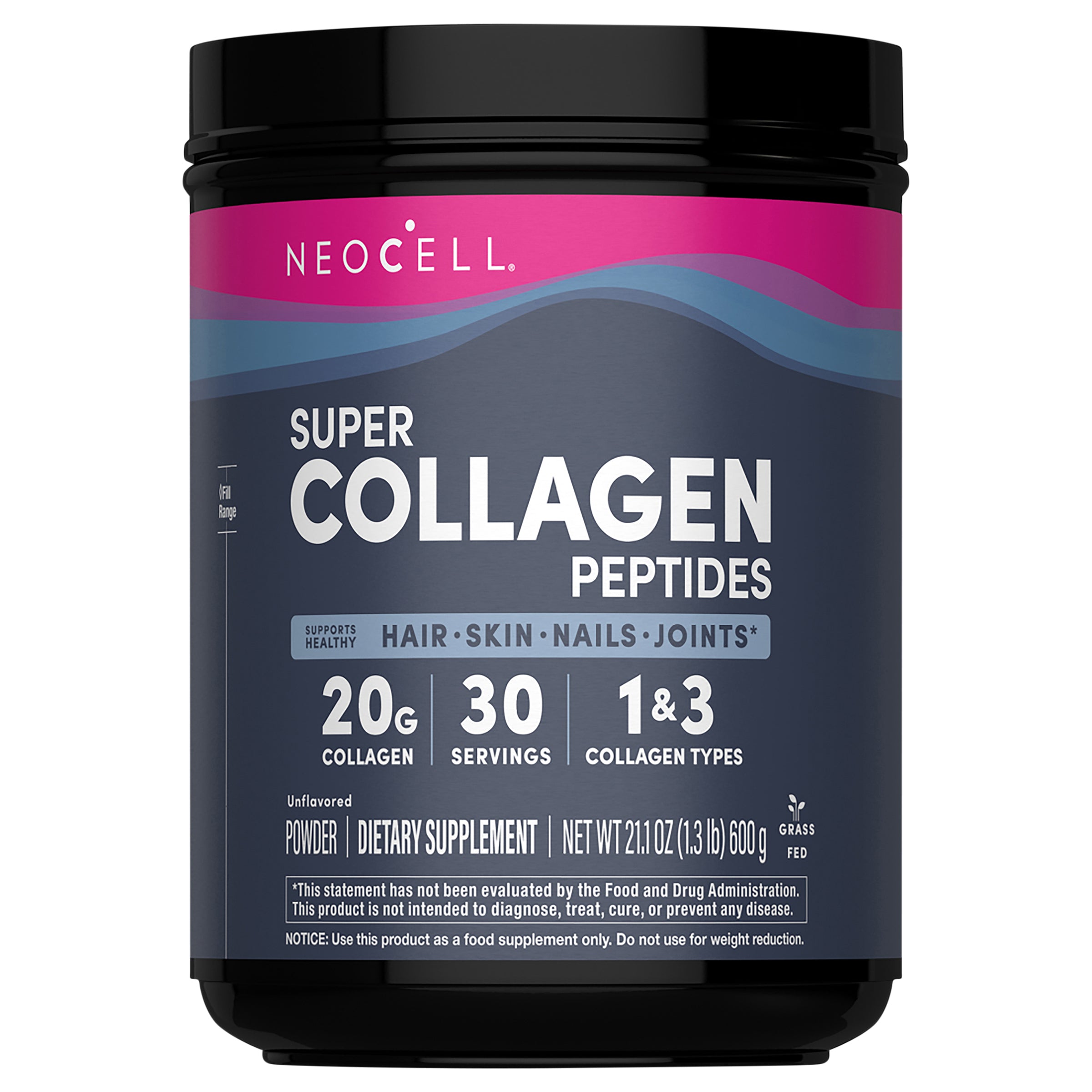 Neocell Super Collagen Peptides 21.1.Oz - Case of 1