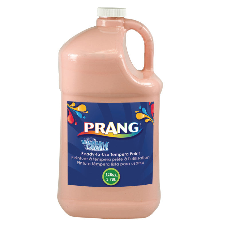 PRANG - Washable Tempera Paint, Peach, Gallon