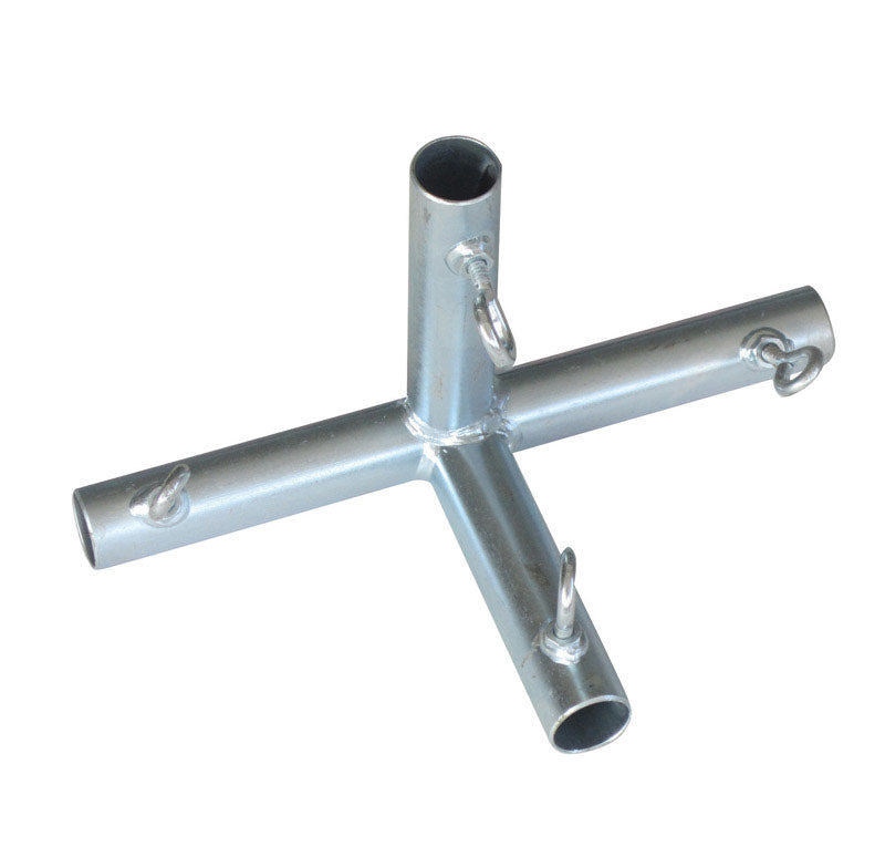 AHC - AHC 3/4 in. Round X 3/4 in. D 3/4 in. D P4I Galvanized Carbon Steel 10 in. L Connector