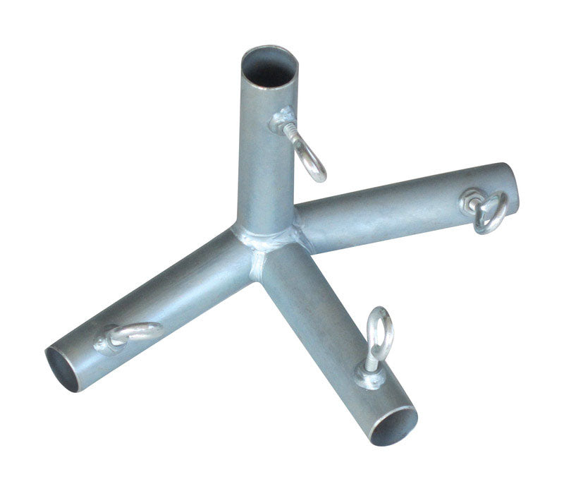 AHC - AHC 3/4 in. Round X 3/4 in. D 3/4 in. D P4D Galvanized Carbon Steel 10 in. L Connector