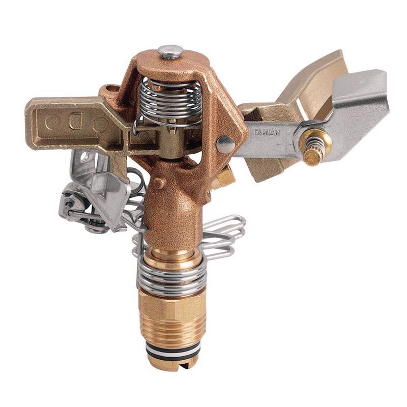 ORBIT - Orbit Brass Ring Base Impact Sprinkler Head 2513 sq ft 1 pk