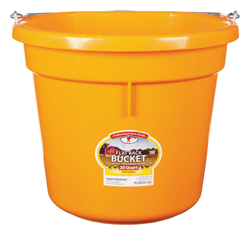 LITTLE GIANT - Little Giant 20 qt Bucket Orange