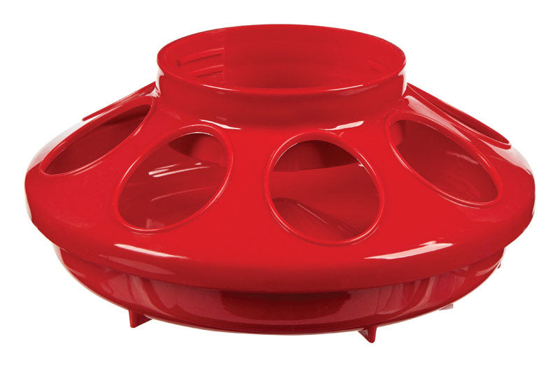 LITTLE GIANT - Little Giant 1 qt Feeder Base For Poultry - Case of 12