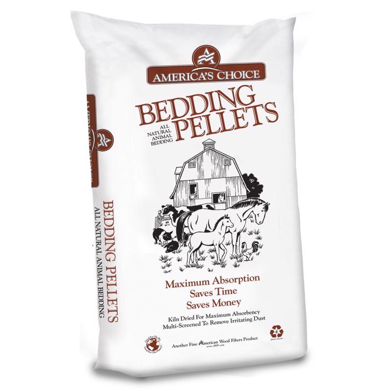 AMERICA'S CHOICE - America's Choice Equine Pellets 1 cu ft Wood Animal Bedding